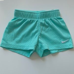 Nike teal athletic shorts (12 months)
